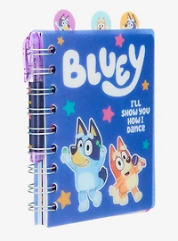 Bluey Bingo & Bluey Mini Figural Tab Journal and Pen