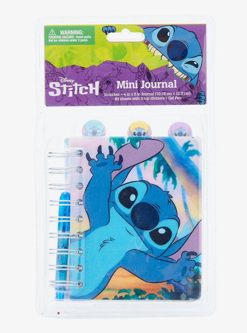 Disney Lilo & Stitch Mini Figural Tab Journal and Pen