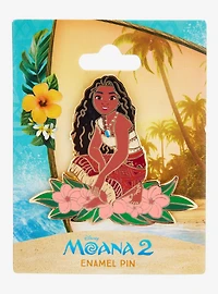 Disney Moana 2 Moana Plumeria Flower Enamel Pin - BoxLunch Exclusive