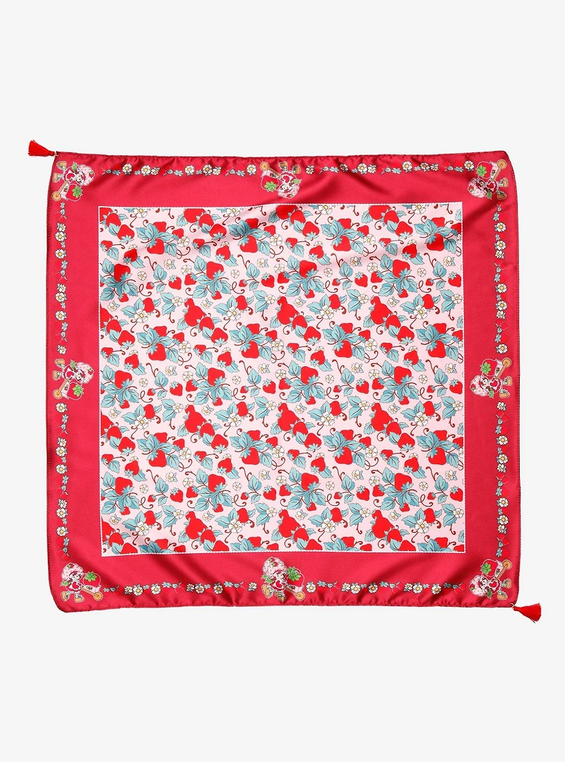 Strawberry Shortcake Fruit Allover Print Bandanna - BoxLunch Exclusive