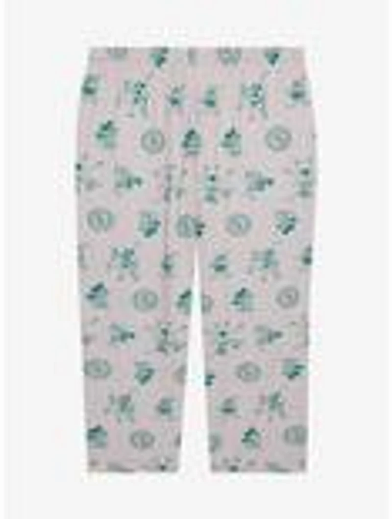 Disney Mickey Mouse & Friends Country Club Allover Print Women's Plus Sleep Pants - BoxLunch Exclusive