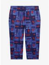 Marvel Spider-Man Hiding Panels Allover Print Women's Plus Sleep Pants - BoxLunch Exclusive