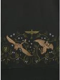 DreamWorks How To Train Your Dragon Toothless Floral Embroidered Crewneck - BoxLunch Exclusive