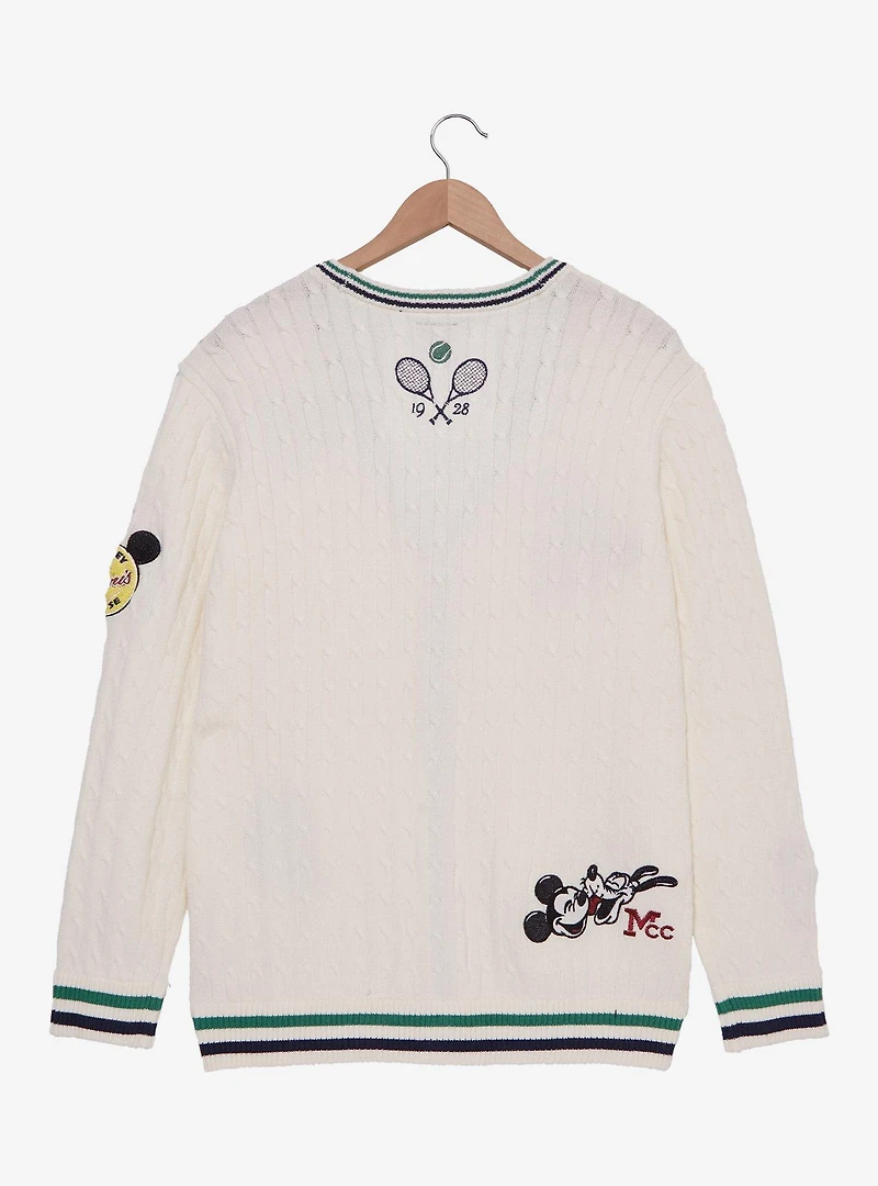 Disney Mickey Mouse and Friends Country Club Tennis Icons Cardigan - BoxLunch Exclusive