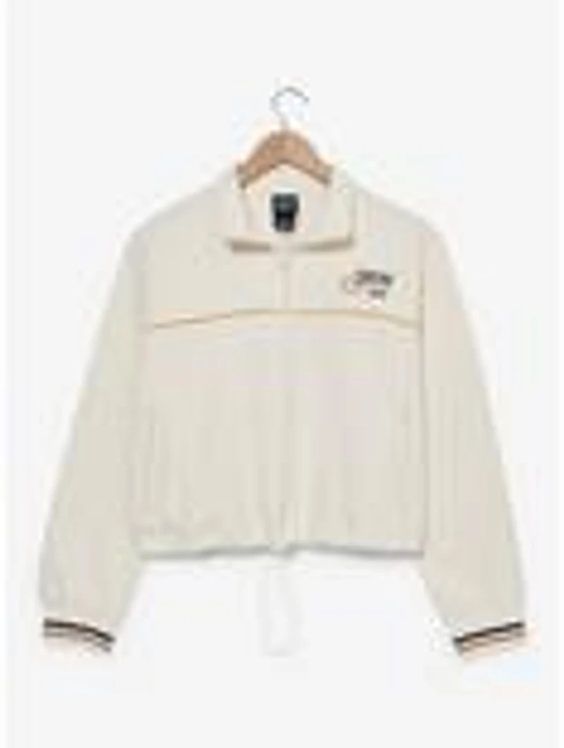 Disney Minnie Mouse Tennis Quarter Zip Women's Crewneck — BoxLunch Exclusive