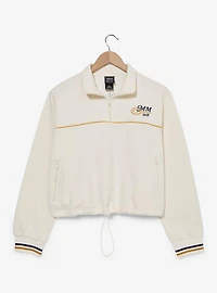 Disney Minnie Mouse Tennis Quarter Zip Women's Crewneck — BoxLunch Exclusive