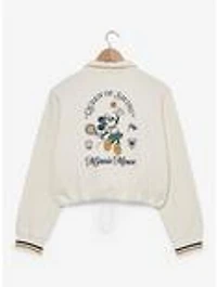 Disney Minnie Mouse Tennis Quarter Zip Women's Crewneck — BoxLunch Exclusive