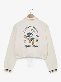 Disney Minnie Mouse Tennis Quarter Zip Women's Crewneck — BoxLunch Exclusive