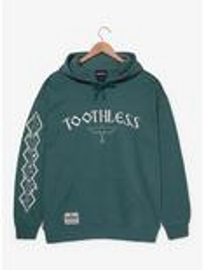 DreamWorks How to Train Your Dragon Toothless Tonal Portrait Hoodie - BoxLunch Exclusive