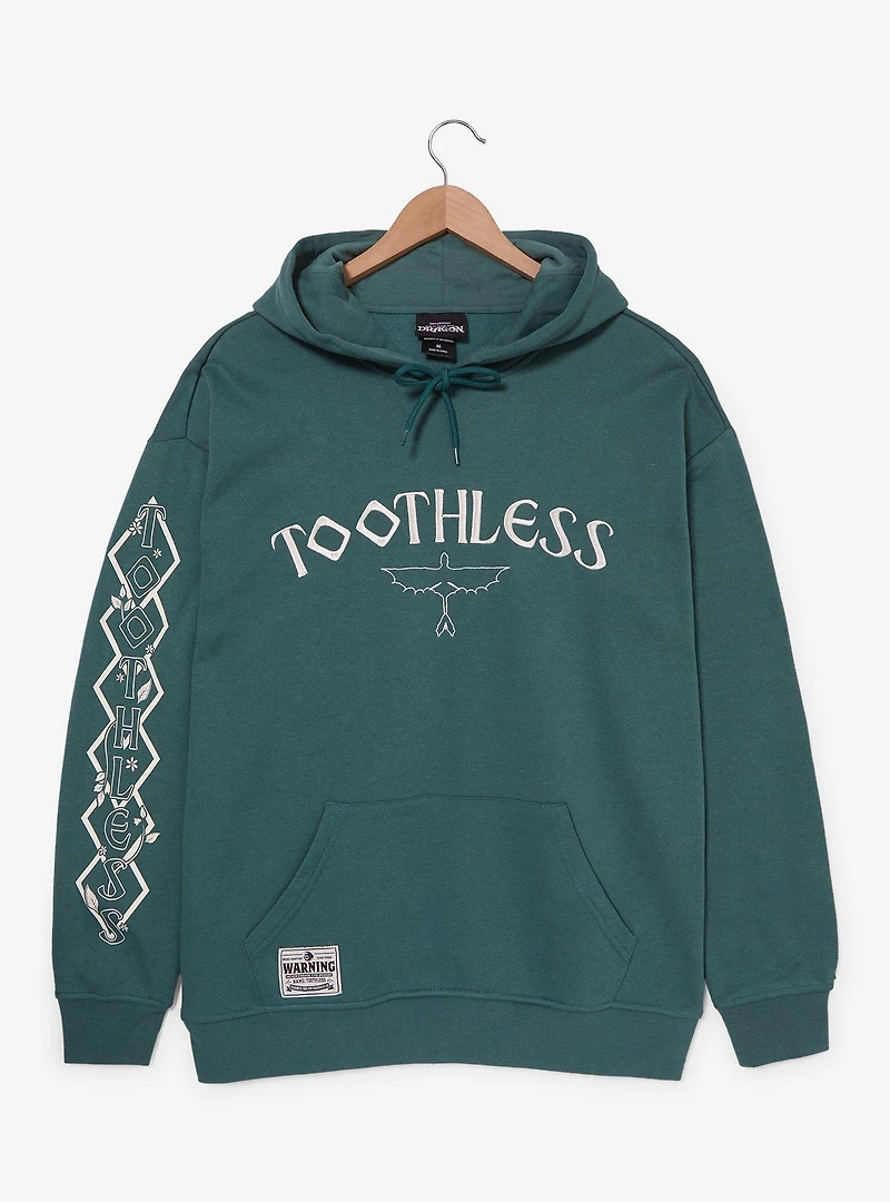 DreamWorks How to Train Your Dragon Toothless Tonal Portrait Hoodie - BoxLunch Exclusive