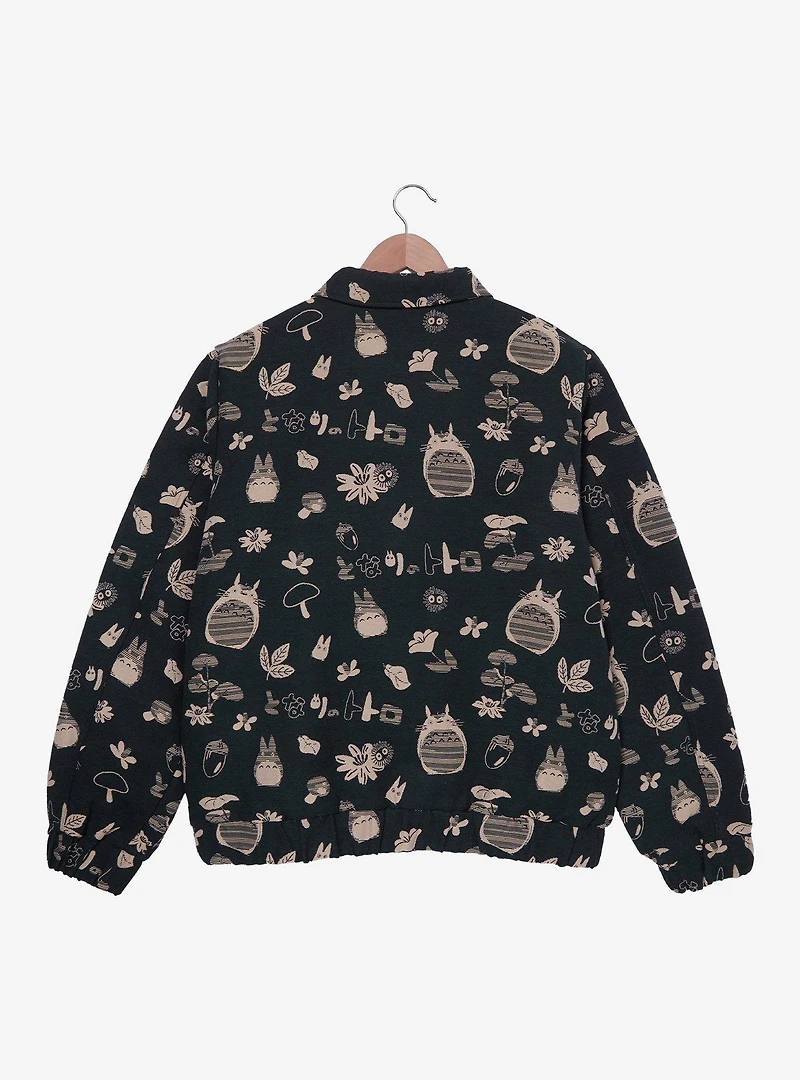Studio Ghibli® My Neighbor Totoro Tonal Characters Allover Print Jacket - BoxLunch Exclusive