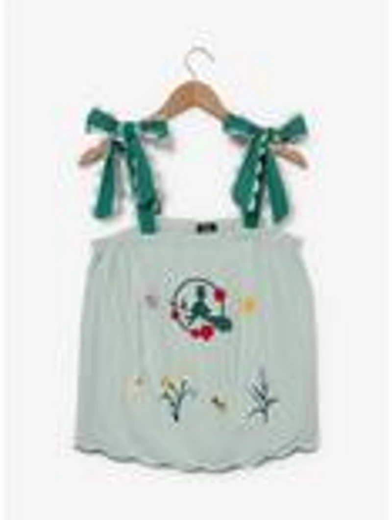 Studio Ghibli® Kiki's Delivery Service Embroidered Floral Logo Women's Tank