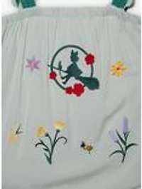Studio Ghibli® Kiki's Delivery Service Embroidered Floral Logo Women's Tank