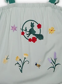 Studio Ghibli® Kiki's Delivery Service Embroidered Floral Logo Women's Tank
