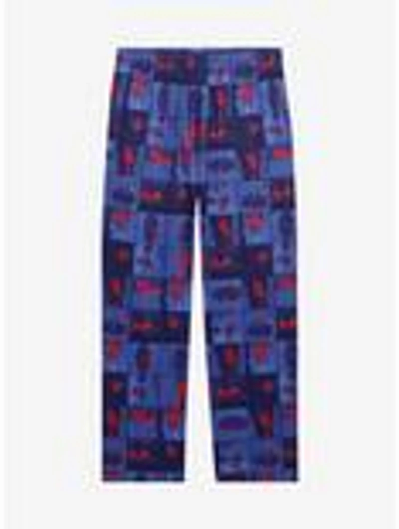 Marvel Spider-Man Hiding Panels Allover Print Sleep Pants - BoxLunch Exclusive