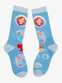 Studio Ghibli® Ponyo Bubble Crew Socks — BoxLunch Exclusive