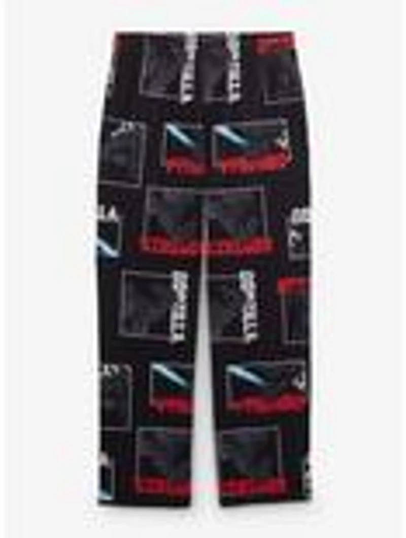 Godzilla Panel Portraits Allover Print Sleep Pants - BoxLunch Exclusive