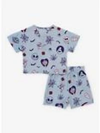 Disney The Nightmare Before Christmas Characters Allover Print Infant T-Shirt & Shorts Set - BoxLunch Exclusive
