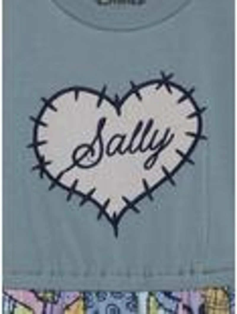 Disney The Nightmare Before Christmas Sally Patchwork Toddler T-Shirt Dress - BoxLunch Exclusive
