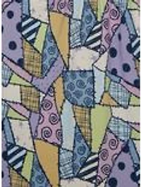 Disney The Nightmare Before Christmas Sally Patchwork Toddler T-Shirt Dress - BoxLunch Exclusive