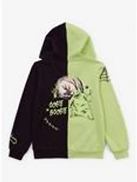 Disney The Nightmare Before Christmas Oogie Boogie Color Block Youth Hoodie - BoxLunch Exclusive