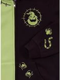 Disney The Nightmare Before Christmas Oogie Boogie Color Block Youth Hoodie - BoxLunch Exclusive