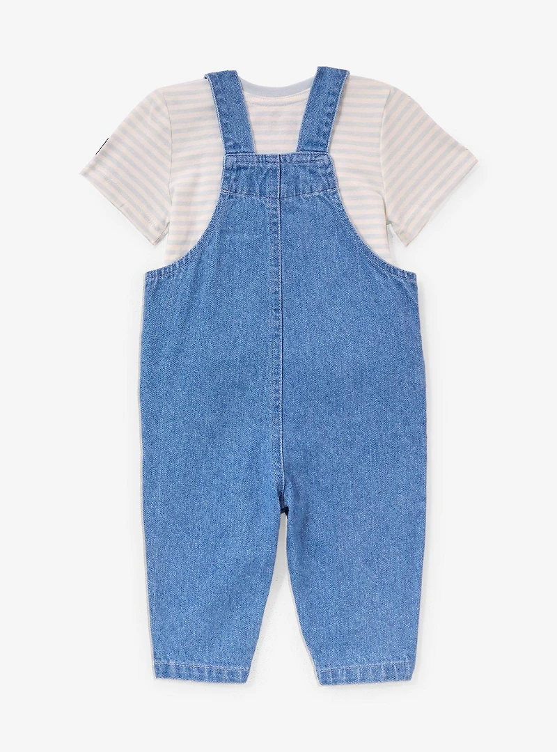 Sesame Street Characters Infant Overalls & T-Shirt Set - BoxLunch Exclusive