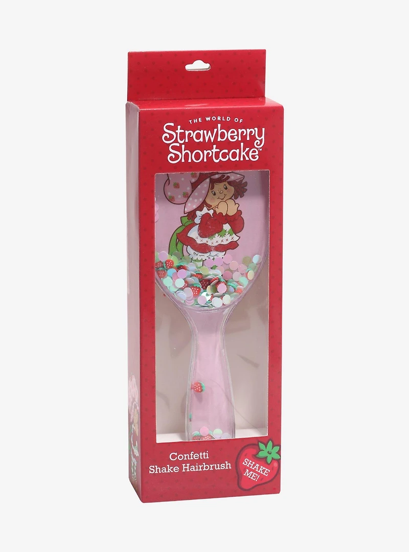 Strawberry Shortcake Confetti Hairbrush — BoxLunch Exclusive