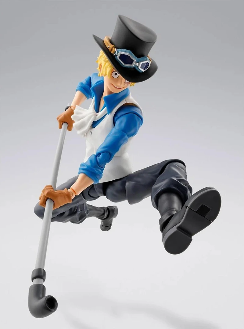 Bandai Spirits One Piece S.H.Figuarts Sabo (REvolutionarty Army Chief of Staff) Action Figure