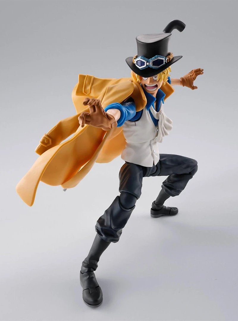 Bandai Spirits One Piece S.H.Figuarts Sabo (REvolutionarty Army Chief of Staff) Action Figure