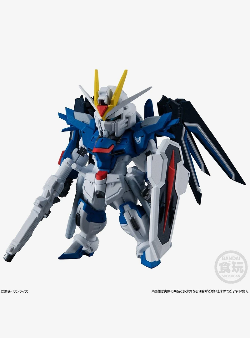 Bandai Spirits Mobile Suit Gundam SEED Freedom FW Gundam Converge Rising Freedom Gundam and Immortal Justice Gundam Figure Set