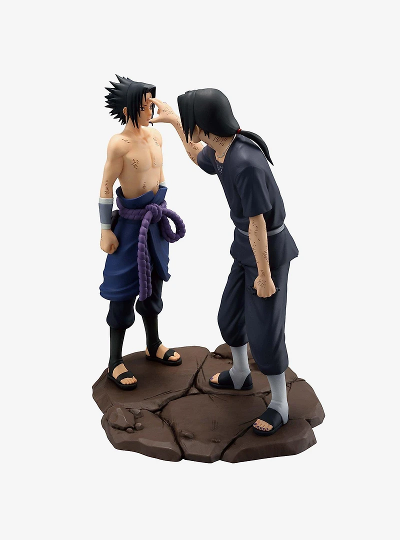 Bandai Spirits Naruto Shippuden Revible Moment Sasuke Uchiha & Itachi Uchiha (Red Eyes Reflecting the Heart) Figure