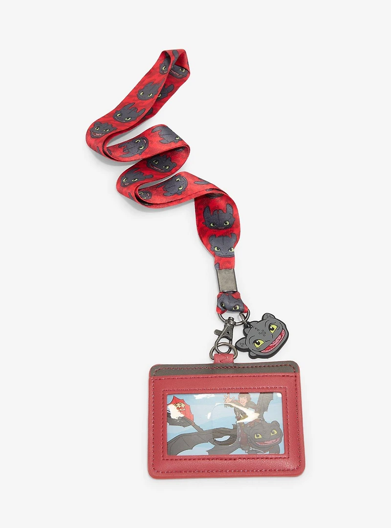 DreamWorks How to Train Your Dragon Toothless Lanyard — BoxLunch Exclusive