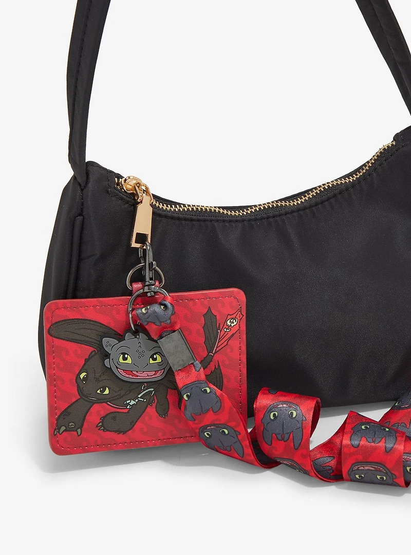 DreamWorks How to Train Your Dragon Toothless Lanyard — BoxLunch Exclusive