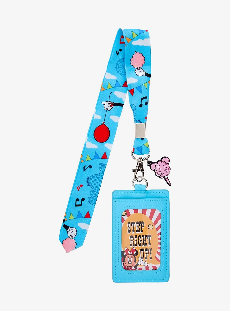 Loungefly Disney Mickey & Friends Carnival Lanyard - BoxLunch Exclusive