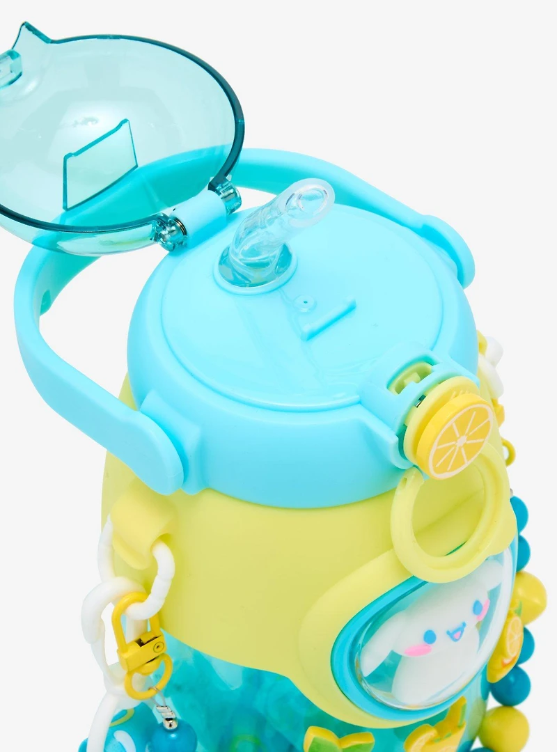 Sanrio Cinnamoroll Lemon Water Bottle with Strap