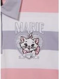 Disney The Aristocats Marie Striped Women's Cropped Long Sleeve T-Shirt - BoxLunch Exclusive