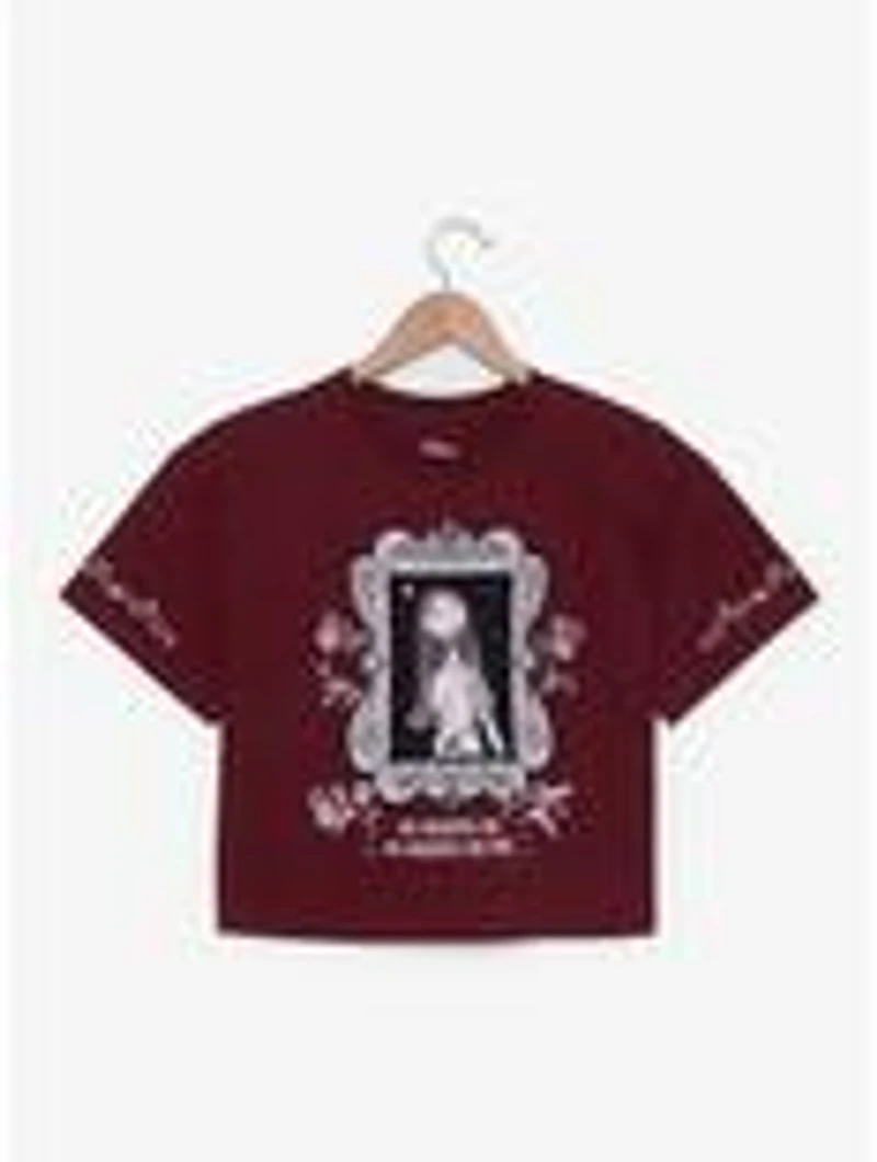 Disney The Nightmare Before Christmas Sally Frame Portrait Women's Cropped T-Shirt - BoxLunch Exclusive