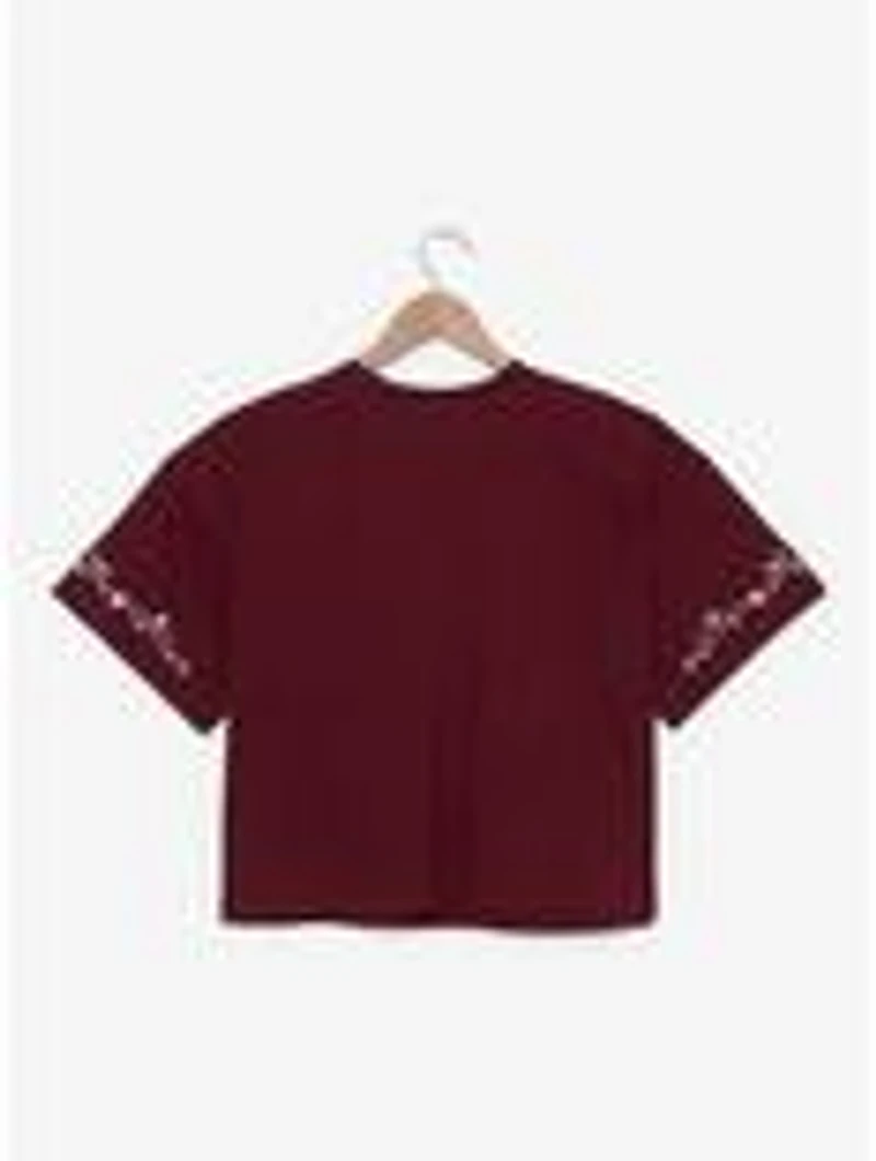 Disney The Nightmare Before Christmas Sally Frame Portrait Women's Plus Cropped T-Shirt - BoxLunch Exclusive