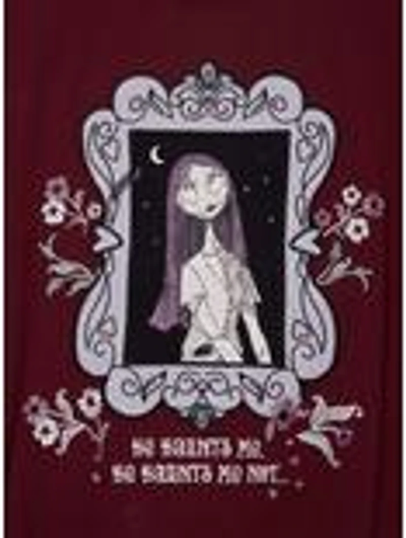 Disney The Nightmare Before Christmas Sally Frame Portrait Women's Plus Cropped T-Shirt - BoxLunch Exclusive