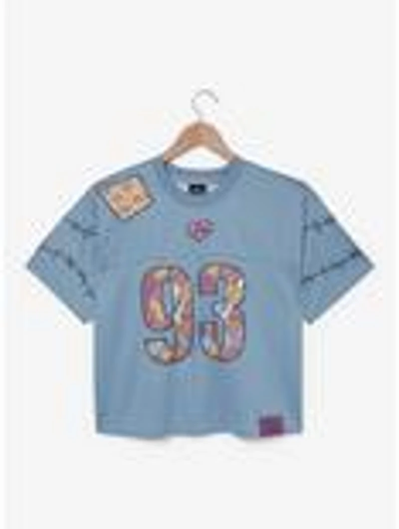 Disney The Nightmare Before Christmas Sally Women's Cropped Football Jersey - BoxLunch Exclusive