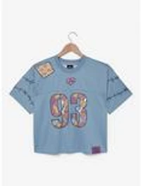 Disney The Nightmare Before Christmas Sally Women's Cropped Football Jersey - BoxLunch Exclusive