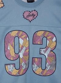 Disney The Nightmare Before Christmas Sally Women's Cropped Football Jersey - BoxLunch Exclusive