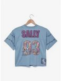 Disney The Nightmare Before Christmas Sally Women's Cropped Football Jersey - BoxLunch Exclusive