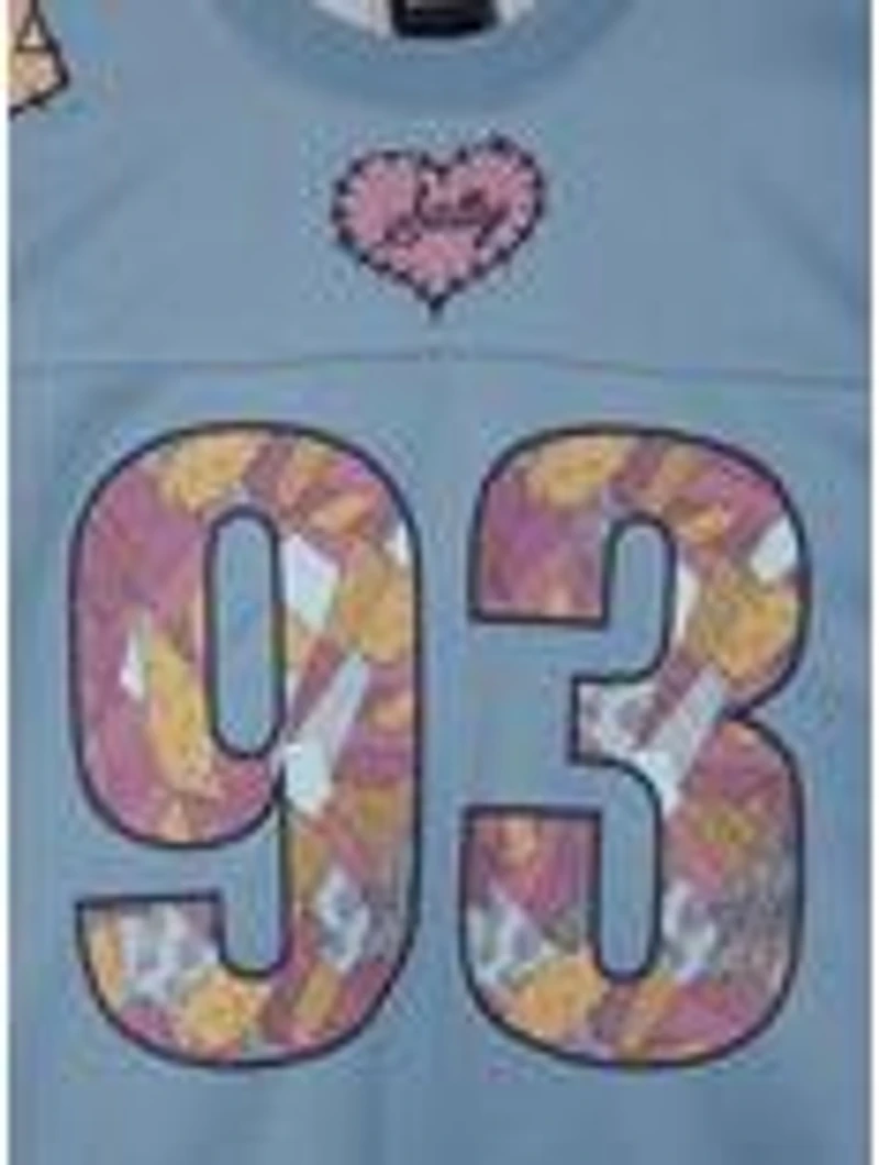 Disney The Nightmare Before Christmas Sally Women's Cropped Football Jersey - BoxLunch Exclusive