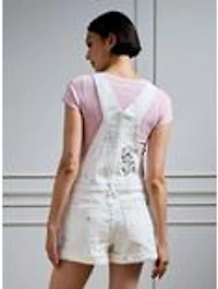 Disney The Aristocats Kittens Paint Splatter Women's Short Overalls - BoxLunch Exclusive