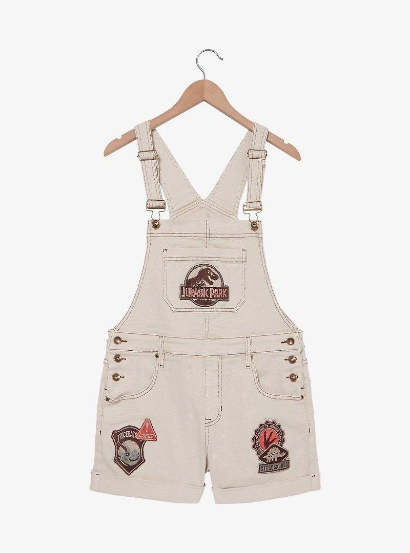 Jurassic Park Logo Women's Overall Shorts — BoxLunch Exclusive