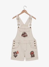 Jurassic Park Logo Women's Overall Shorts — BoxLunch Exclusive
