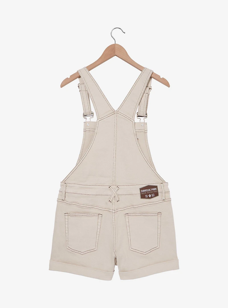 Jurassic Park Logo Women's Overall Shorts — BoxLunch Exclusive