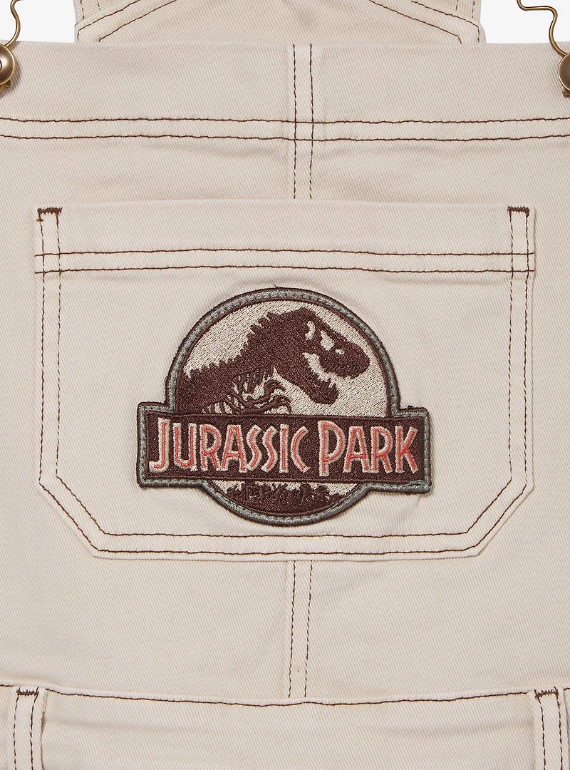 Jurassic Park Logo Women's Overall Shorts — BoxLunch Exclusive